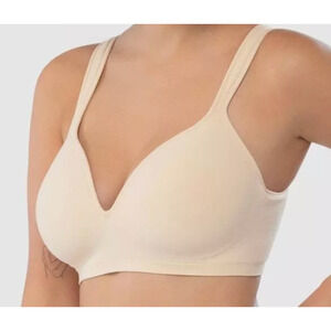 Underoutfit Perfect Neckline Bra Size S Adjustable Strap NWT Style 460 Sand